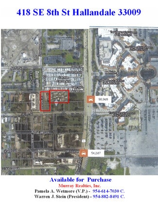 Plus de détails pour 418 SE 8th St, Hallandale Beach, FL - Terrain à vendre