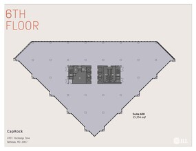 6903 Rockledge Dr, Bethesda, MD à louer Plan d’étage– Image 1 sur 1