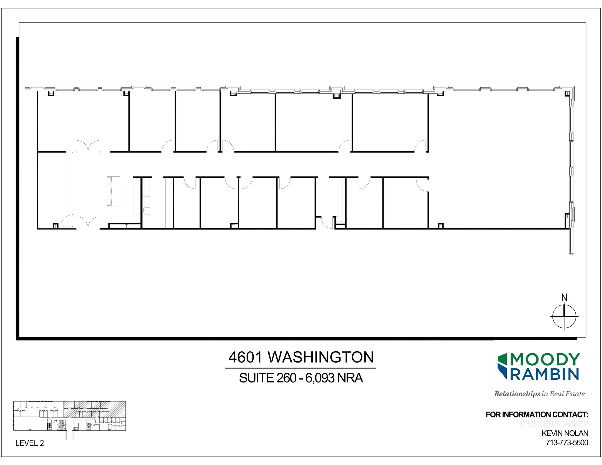 4601 Washington Ave, Houston, TX à louer Plan de site– Image 1 sur 2