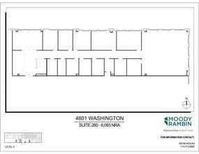 4601 Washington Ave, Houston, TX à louer Plan de site– Image 1 sur 2