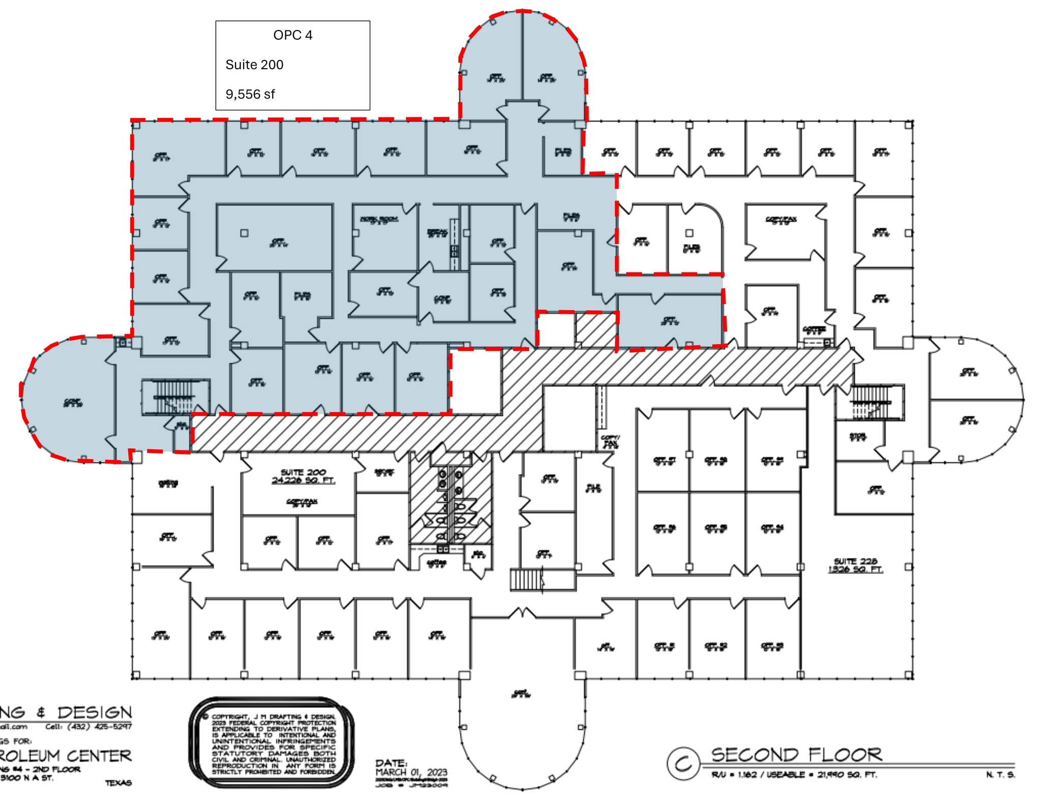 3300 N A St, Midland, TX à louer Plan de site– Image 1 sur 1