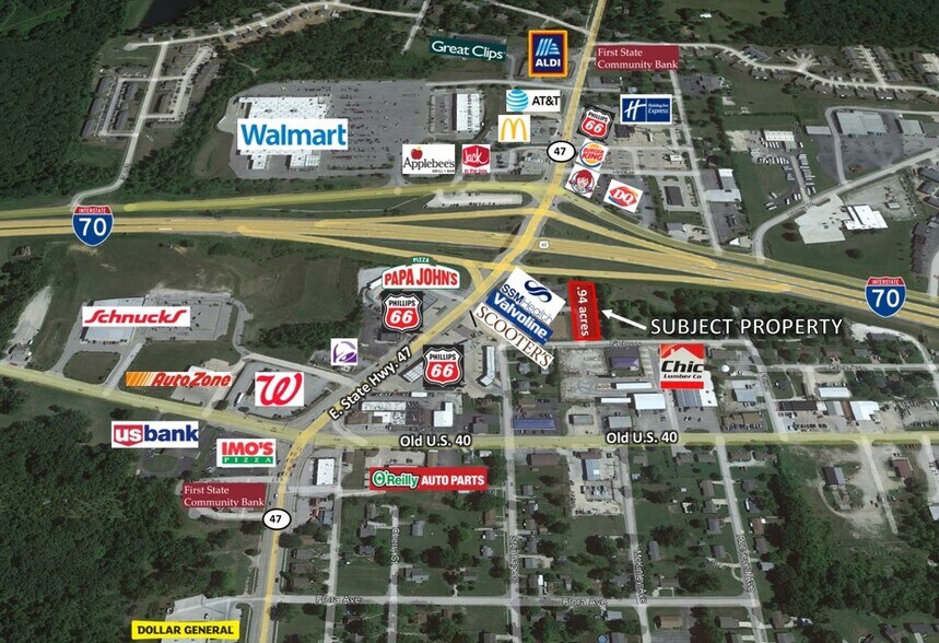 Interstate 70 & Highway 47, Warrenton, MO à vendre - Photo principale – Image 1 sur 2