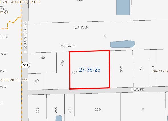 4280 Dow Rd, Melbourne, FL à louer - Plan cadastral – Image 2 sur 2