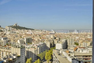 65 Avenue Jules Cantini, Marseille, BDR - Vue aérienne  vue de carte