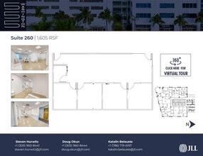 555 Washington Ave, Miami Beach, FL à louer Plan d’étage– Image 1 sur 1