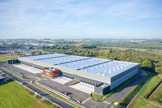 Pléchâtel - VUE AÉRIENNE vue de carte