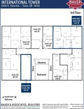 5200 S Yale Ave, Tulsa, OK à louer Plan d’étage– Image 1 sur 1