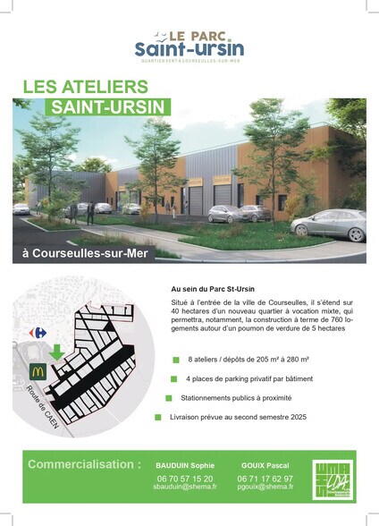 Local d'activités dans Courseulles-sur-Mer à vendre - Photo de l’immeuble – Image 2 sur 4