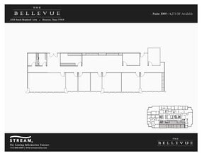 2323 S Shepherd Dr, Houston, TX à louer Plan d’étage– Image 1 sur 1
