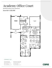 600-650 Academy Dr, Northbrook, IL à louer Plan d’étage– Image 1 sur 2