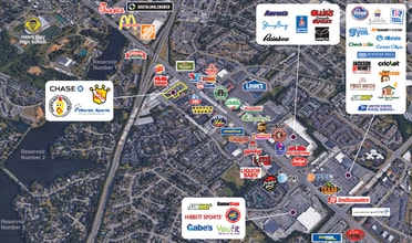 2594-2626 Richmond Rd, Lexington, KY - VUE AÉRIENNE vue de carte