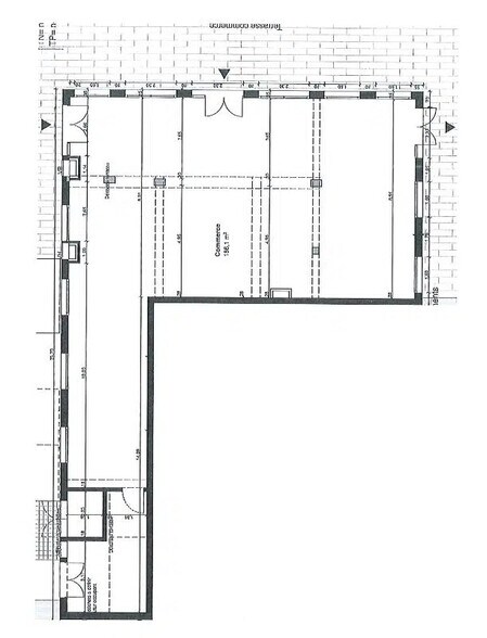 Local commercial dans Fleury-sur-Orne à vendre - Plan d’étage – Image 3 sur 3
