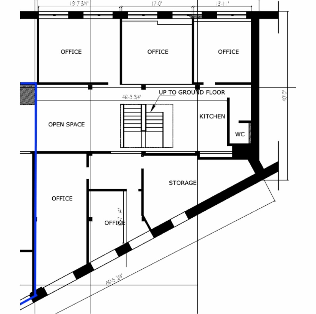 1000 N Halsted St, Chicago, IL à louer Plan d’étage– Image 1 sur 2