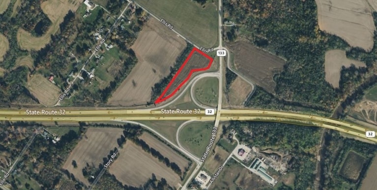 N Ellis Rd, Batavia, OH à vendre - Aérien – Image 1 sur 2
