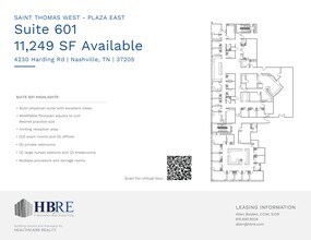 4230 Harding Rd, Nashville, TN à louer Plan de site– Image 1 sur 1
