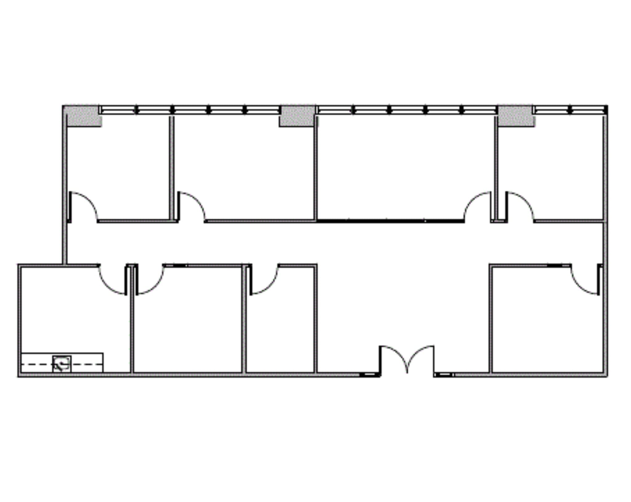 4100 spring valley Rd, Dallas, TX à louer Plan d’étage– Image 1 sur 1
