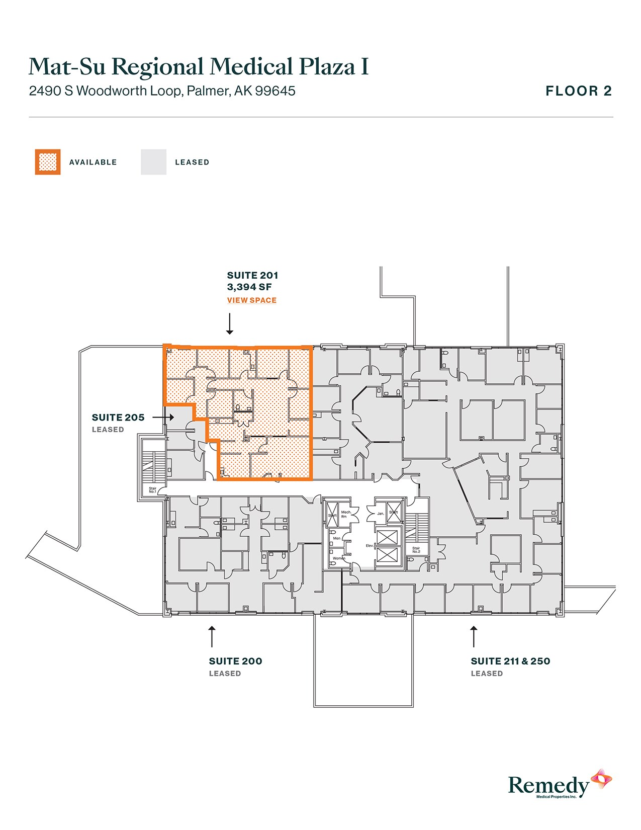 2490 S Woodworth Loop, Palmer, AK à louer Plan d’étage– Image 1 sur 1