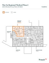 2490 S Woodworth Loop, Palmer, AK à louer Plan d’étage– Image 1 sur 1