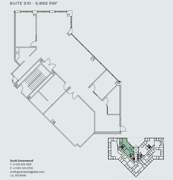 6425 Christie Ave, Emeryville, CA à louer Plan d’étage– Image 1 sur 1