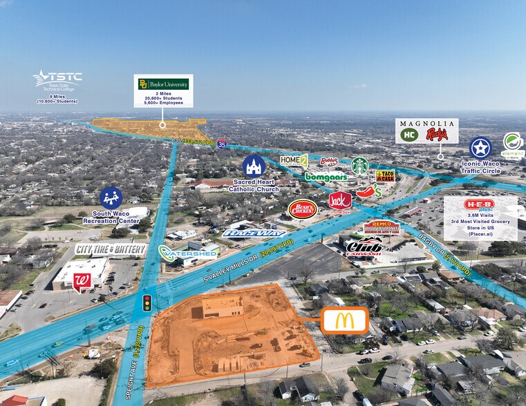 3000 Speight Ave, Waco, TX à vendre - Photo de l’immeuble – Image 2 sur 5