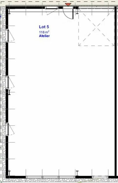 Local d'activités dans Balma à vendre - Plan d’étage – Image 3 sur 3