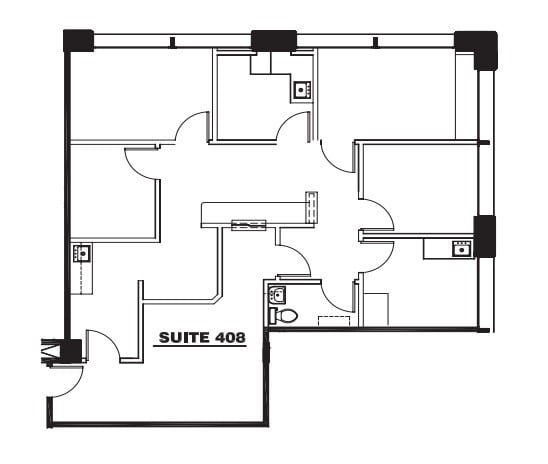 4060 4th Ave, San Diego, CA à louer Plan d’étage– Image 1 sur 2