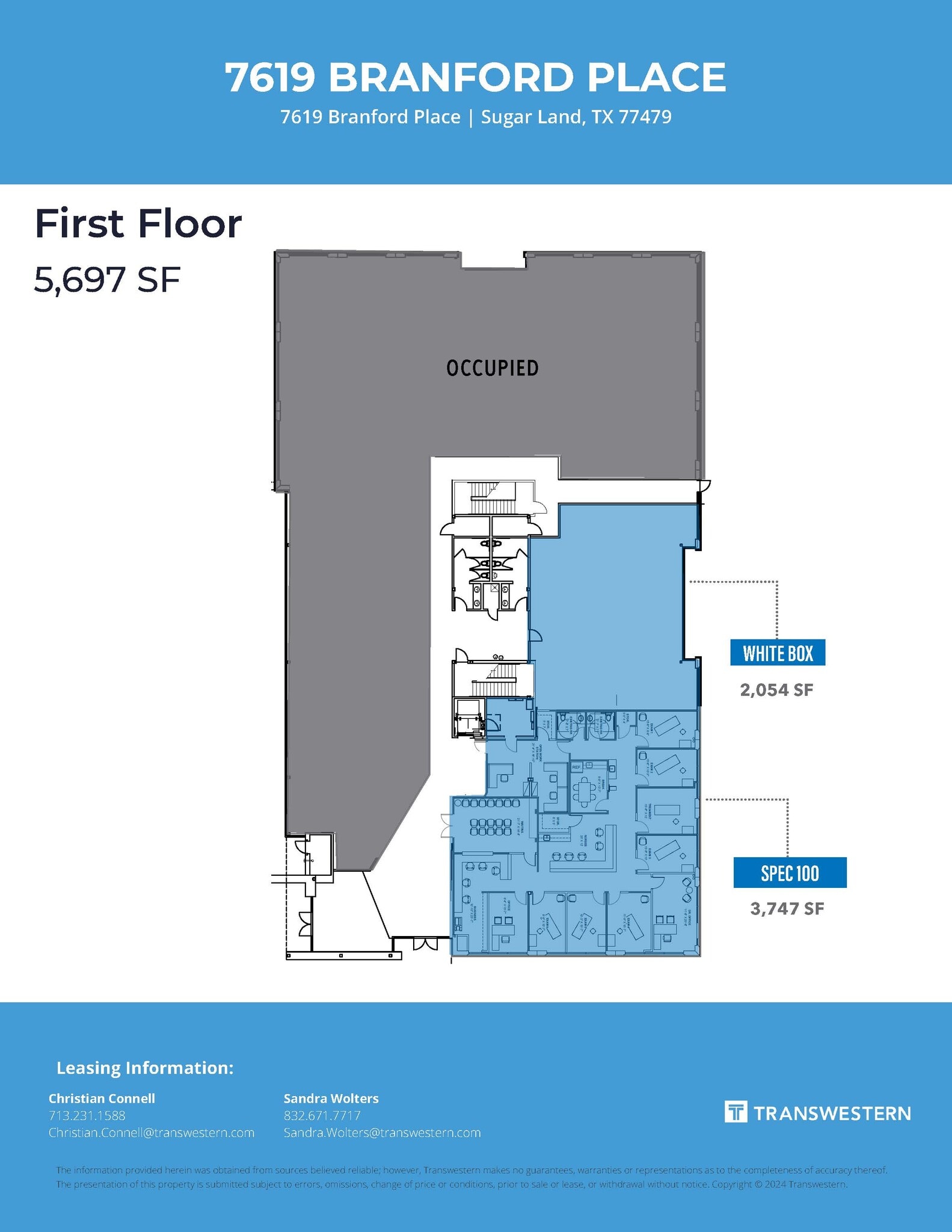 7619 Branford Pl, Sugar Land, TX à louer Photo intérieure– Image 1 sur 1