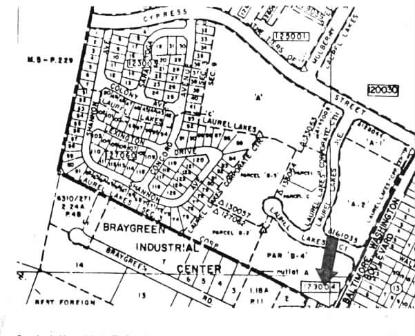 8003-8039 Laurel Lakes Ct, Laurel, MD à louer - Plan cadastral – Image 3 sur 11