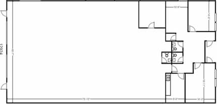 13300 McCormick Dr, Tampa, FL à louer Plan d’étage– Image 1 sur 2