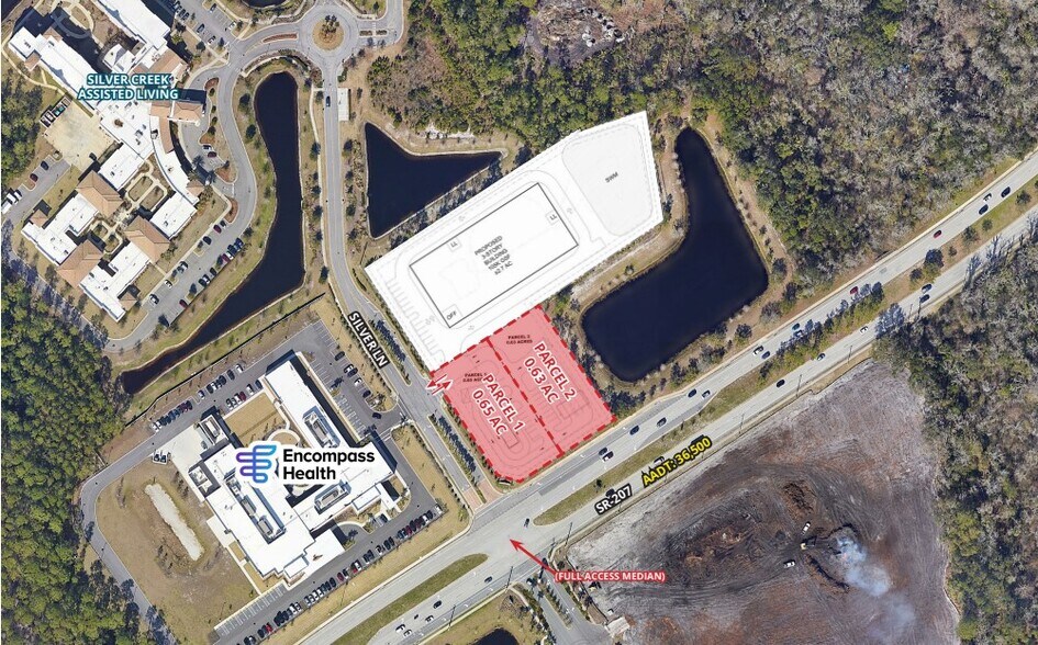 SR-207, Saint Augustine, FL à louer - Plan de site – Image 1 sur 2