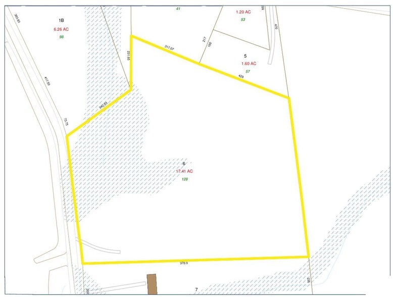 128 Lathrop Rd, Plainfield, CT à vendre - Plan cadastral – Image 3 sur 3