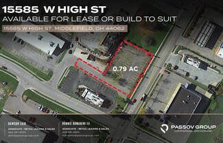 Plus de détails pour 15585 W High St, Middlefield, OH - Terrain à louer