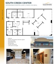 2511-2553 Kirsten Ln S, Fargo, ND à louer Plan d’étage– Image 1 sur 1