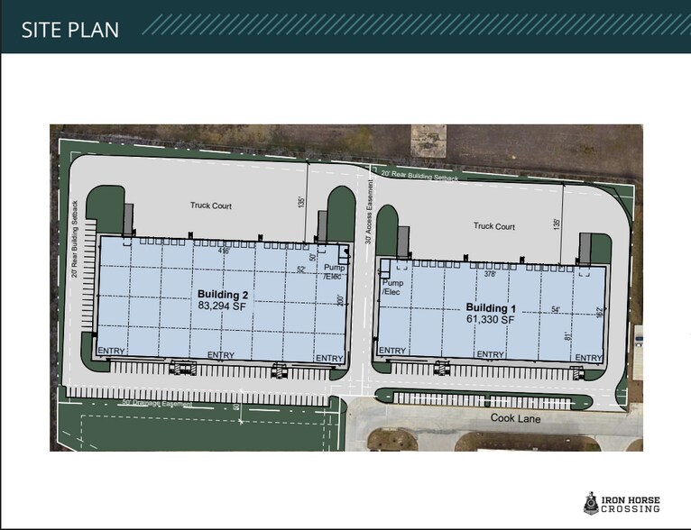 890 Cook Ln, Fort Worth, TX à vendre - Plan de site – Image 3 sur 3