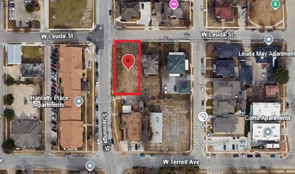 415 W Leuda St, Fort Worth, TX à vendre - Aérien – Image 1 sur 2