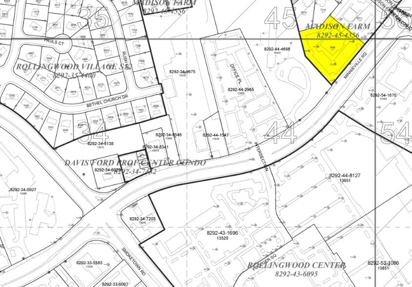 13370 Minnieville Rd, Woodbridge, VA à louer - Plan cadastral – Image 2 sur 2
