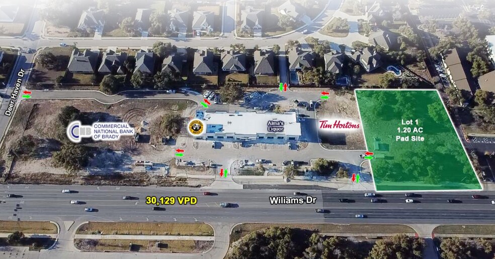 3900 Williams Dr, Georgetown, TX à vendre - Photo principale – Image 1 sur 8