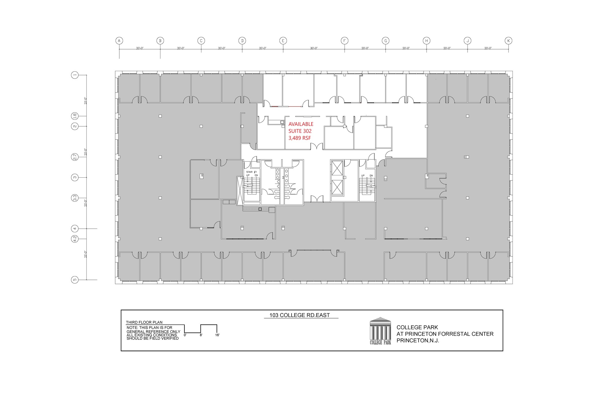 4 Research Way, Princeton, NJ à louer Plan d’étage– Image 1 sur 1