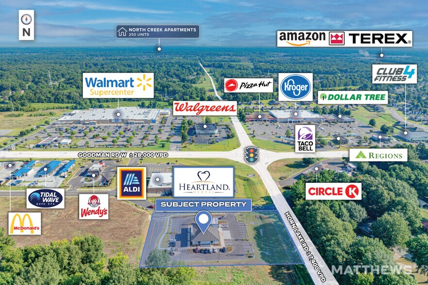 4033 Fountain Ln, Horn Lake, MS à vendre - Photo de l’immeuble – Image 3 sur 3
