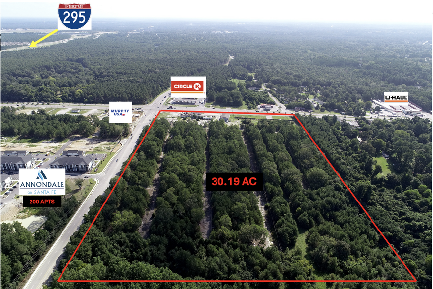5657 Bragg Blvd, Fayetteville, NC à vendre - Aérien – Image 3 sur 8