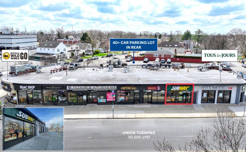 27102 - 27120 Union Tpke, New Hyde Park, NY à louer - Photo de l’immeuble – Image 1 sur 5