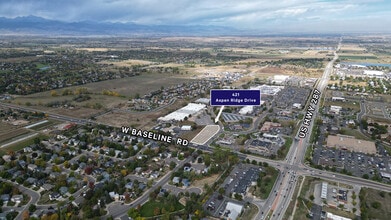 421 Aspen Ridge Dr, Lafayette, CO - Vue aérienne  vue de carte