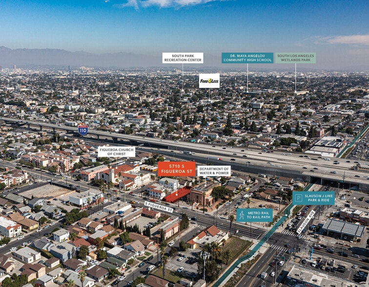 5710 S Figueroa St, Los Angeles, CA à vendre - Photo de l’immeuble – Image 3 sur 18