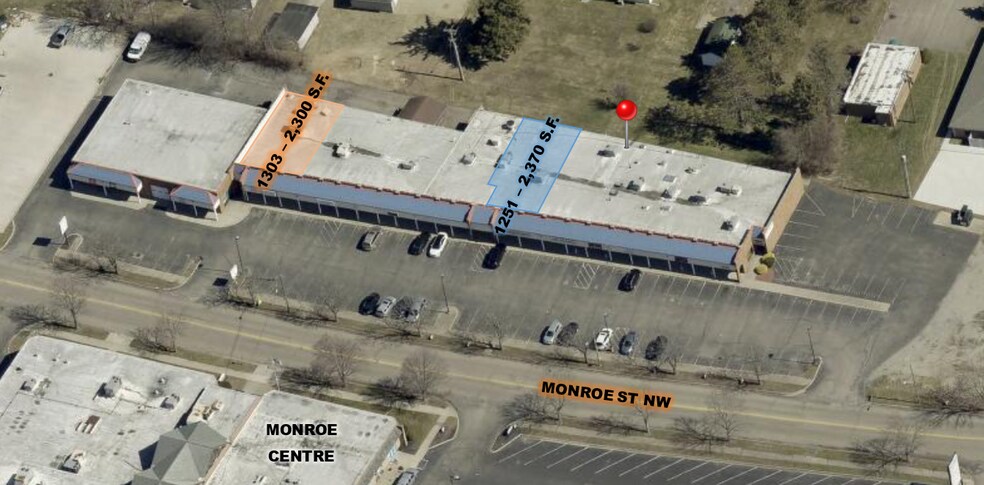 1239-1309 Monroe Ave, New Philadelphia, OH à louer - Photo de l’immeuble – Image 1 sur 3