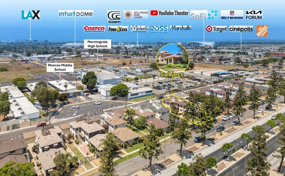 10607 Crenshaw Blvd, Inglewood, CA à vendre - Photo de l’immeuble – Image 2 sur 11