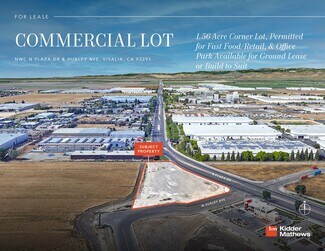 Plus de détails pour NWC Plaza & Hurley, Visalia, CA - Terrain à vendre