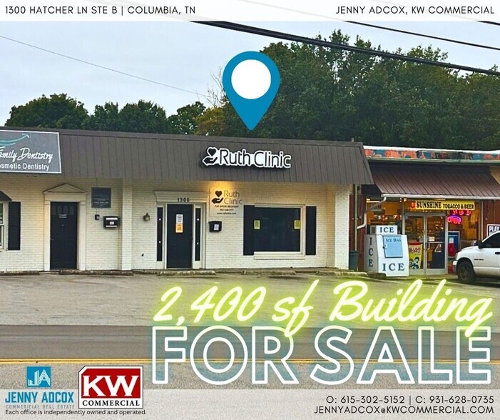 1300 Hatcher Ln, Columbia, TN à vendre - Photo de l’immeuble – Image 1 sur 8