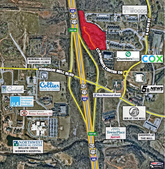Corporate Center Dr, Springdale, AR à vendre - Photo de l’immeuble – Image 1 sur 3