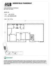 13000 Deerfield Pky, Alpharetta, GA à louer Plan d’étage– Image 1 sur 1
