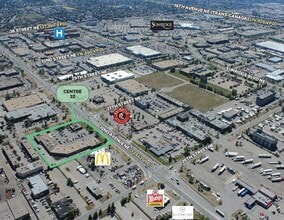 2770 32nd Ave NE, Calgary, AB - Vue aérienne vue de carte
